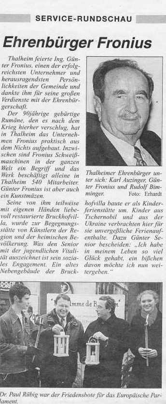 Frohnius Ehrenb�rger